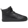 A black Puma high-top sneaker is shown from the side against a white background. Voir les images du produit