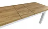 Bílý skládací stůl 90x170/250 dub Craft Salon Náhled obrázku produktu 5