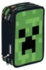 Manenti Face Minecraft Dreifach-federmäppchen    One Size Produktbild-Vorschau 6