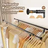 HOKEEPER Schwerlast Kleiderständer auf Rollen, Doppelter Produktbild-Vorschau 2
