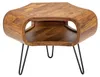 riess-ambiente Table basse rétro ORGANIC LIVING 70cm marron Voir les images du produit 8