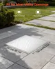 SucceBuy Copertina per pozzo con telaio 50 x 50 cm, Anteprima dell’immagine prodotto 2