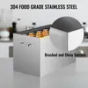 A stainless steel water bath canner filled with jars of food, with a close-up inset showing the brushed and shiny surface. Podgląd zdjęcia produktu