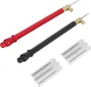 Two embroidery crochet hooks with needles and cases against a white background. Podgląd zdjęcia produktu