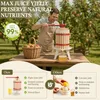 NAIZY 6L fruit- en sap pers, eenvoudige handmatige pers, Productafbeelding-voorbeeld 3