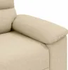 Kreslo krémové 100x81x84 cm látka Náhľad obrázku produktu 7
