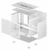 Deepcool CH160 weiß Tempered Glass - Midi/Minitower - Náhled obrázku produktu 4