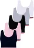 Set da 5 bustier per bambine - a righe - vari colori Anteprima dell’immagine prodotto 1