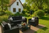 Best Wool Sitzkissen 60x60 cm für Rattan Gartenmöbel – Produktbild-Vorschau 3