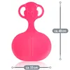 com-four® 3x Schneeflitzer zum Rodeln - Schneerutscher für Produktbild-Vorschau 5