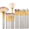 18 pièces Ensemble de pinceaux de maquillage professionnels Voir les images du produit 9