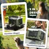 PawHut Carrello per cani 2 in 1, passeggino pieghevole per Anteprima dell’immagine prodotto 5