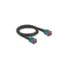Delock Kabel HDMTD Z quad Buchse zu HDMTD Z quad Buchse 1 m Produktbild-Vorschau 2