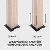 Sunjoy Aluminium Modulare Multi Lamellenpergola mit LED 3x3 Produktbild-Vorschau 7