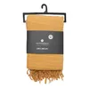 Atmosphera Plaid - oker geel - 230 x 250 cm - Baumwolle - Produktbild-Vorschau 5