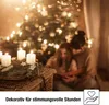 Hellum Lichterkette Riffelkerze klar Innen 15tlg; 811544 Produktbild-Vorschau 6