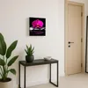 Schlüsselkasten Weiß Metall, Orchidee Zen Steine Motiv Produktbild-Vorschau 5