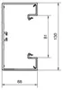 Hager BR6513019016 - Weiß - Polyvinylchlorid (PVC) - 2 m - Voir les images du produit 4