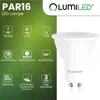 LUMILED GU10 LED Lampe PAR16 5W 500lm 6500K Kaltweiß 120° Produktbild-Vorschau 2