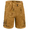 Pantaloni corti in pelle tradizionali da uomo PAULGOS - HK3 Anteprima dell’immagine prodotto 2