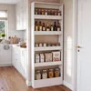 5-fache Bücherregal für hinter Tür im Wohnzimmer – Produktbild-Vorschau 6