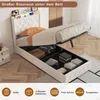 UnboxG gestoffeerd bed 90x200 cm met LED-verlichting en Productafbeelding-voorbeeld 6
