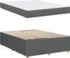Struttura del letto Grigio scuro 160 x 200 cm Tessuto Anteprima dell’immagine prodotto 4