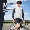 ROCKBROS Herren Langarm Radtrikot Atmungsaktiv Produktbild-Vorschau 5