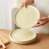 Teller set 4pcs Ø21,8 cm Keramik Essteller Pastateller Produktbild-Vorschau 8