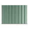 A product shot of a mint green upholstered wall panel. Anteprima dell’immagine prodotto