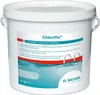 A white plastic bucket of pool cleaning granules. Produktbild-Vorschau