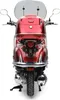 Motorroller 125 ccm Burnout EasyCruiser Dunkelrot Metallic Produktbild-Vorschau 8