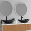 Puluomis Waschbecken Glas Aufsatzwaschbecken Waschschale Produktbild-Vorschau 9