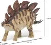 PAPO Dino Dinosaure Stegosaurus peint à la main Voir les images du produit 13
