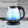 T24 Borosilikatglas Wasserkocher mit LED 1100 Watt 1 Liter Produktbild-Vorschau 7