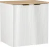 WENA Skříňka pod umyvadlo s dvířky 60 cm, žebrovaná čela, Náhled obrázku produktu 1
