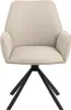 Actona Glenda, Gepolsterter Sitz, Stoff, Beige, Gepolsterte Produktbild-Vorschau 2