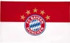Bandiera FC Bayern Monaco 5 stelle logo 250x150cm Anteprima dell’immagine prodotto 1