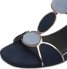 MARCO TOZZI Damen Sandale Textil Sandalette Metallic Produktbild-Vorschau 10