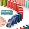 Kinder Automatisches Legen Domino Zug Elektroauto Dominoes Produktbild-Vorschau 3