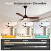 Ventilateur de plafond moderne Tribesigns 106 cm avec Voir les images du produit 4