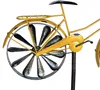 DanDiBo Záhradná zástrčka Kovový bicykel XL 160 cm Žltá Náhľad obrázku produktu 3