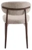Furnihaus - Chaises de salle à manger Celia Taupe Noyer Voir les images du produit 7