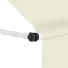 vidaXL Tenda a scomparsa manuale 300 cm bianco crema Anteprima dell’immagine prodotto 2