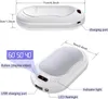 ELEOPTION Ohřívač rukou, 10000mAh Power Bank, dobíjecí Náhled obrázku produktu 2