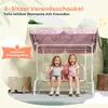 AIYAPLAY Kinder Hollywoodschaukel, 2-Sitzer Kinderschaukel Produktbild-Vorschau 5