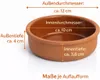 Akkaya Auflaufformen aus Ton 6 tlg. Set Ø 12 cm Produktbild-Vorschau 5
