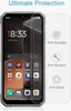A smartphone screen protector is shown with marketing text highlighting its protective features. Anteprima dell’immagine prodotto