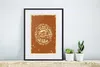 MuchoWow® MuchoWow® Gerahmtes Poster Jahrgang - Berg - Text Produktbild-Vorschau 6