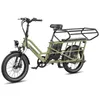 Longtail E-Bike Familie mit Klapplenker & Vollfederung – Produktbild-Vorschau 2